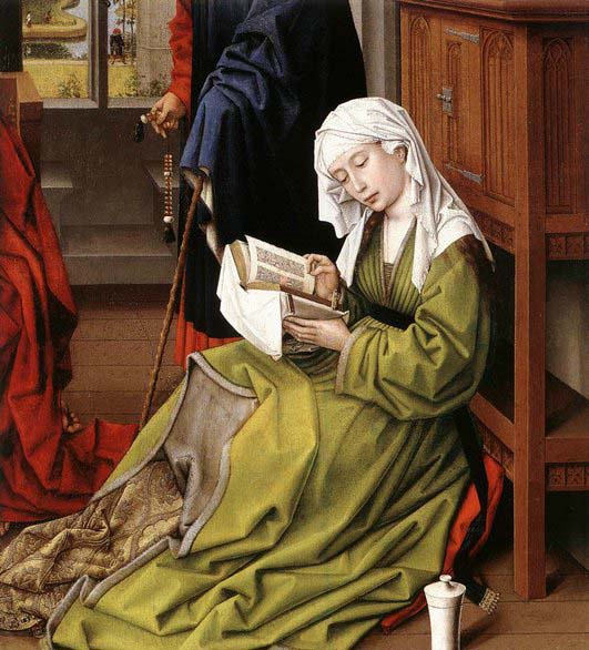 WEYDEN, Rogier van der The Magdalene Reading